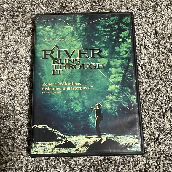 Columbia Pictures Other - A River Runs Through It DVD Movie Film Robert Redford Brad Pitt